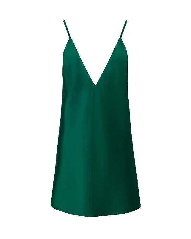 clea-luxury-satin-short-chemise-aventurine-green