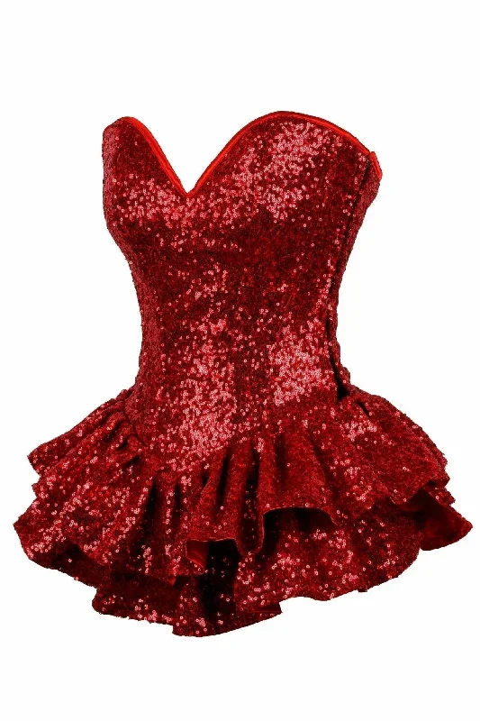 deluxe-red-sequin-steel-boned-mini-corset-dress