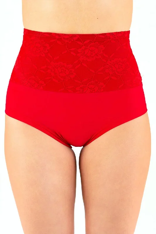 dragonfly-betty-high-waisted-shorts-red-lace