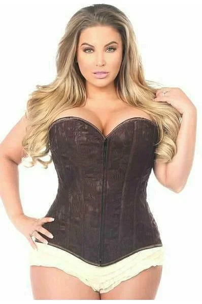 lavish-dark-brown-lace-overbust-corset-w-zipper