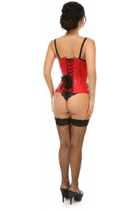 lavish-red-patent-underbust-corset