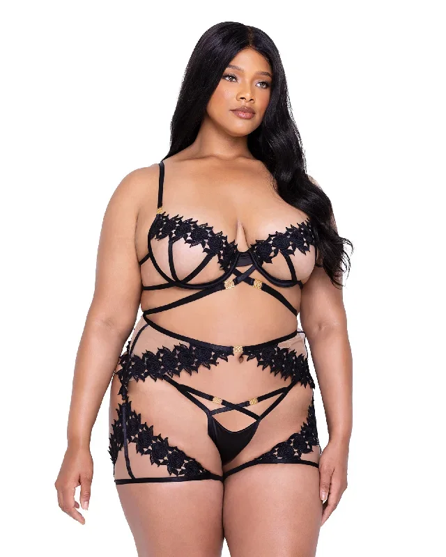 li647-ebony-rose-3-piece-chaps-set