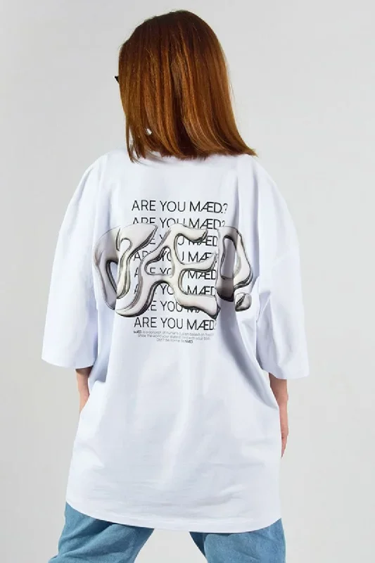 MÆD Liquid T-Shirts - White