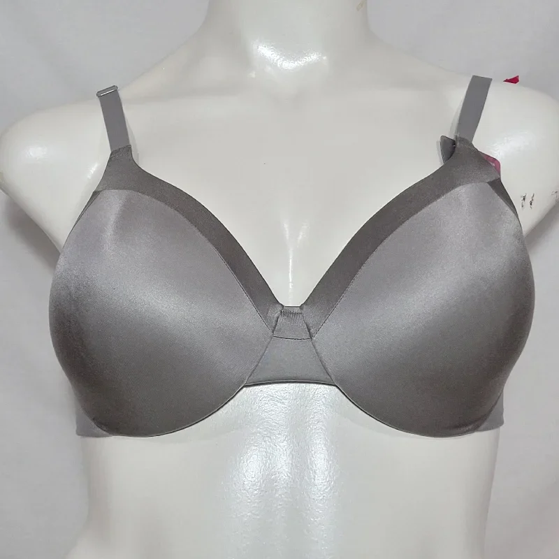 Maidenform 9436 Comfort Devotion Extra Coverage Underwire Bra 38DD Gray NWT