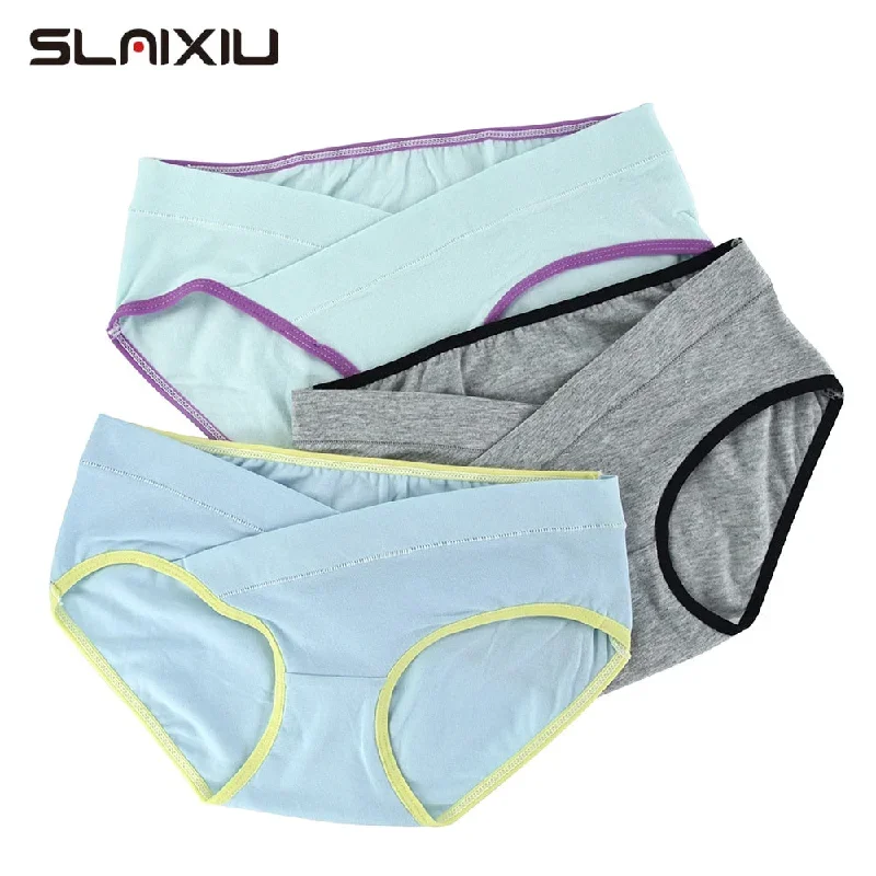 Maternity Women&#39;s Panties Soft Cotton Pregnant Women Underpants Breathable Clothes for Pregnant Women Underwear Intimates Briefs