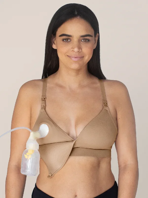 minimalist-hands-free-pumping-nursing-plunge-bra-latte