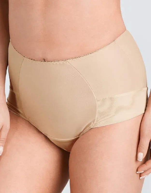 Nessa Holly High Waist Brief Beige