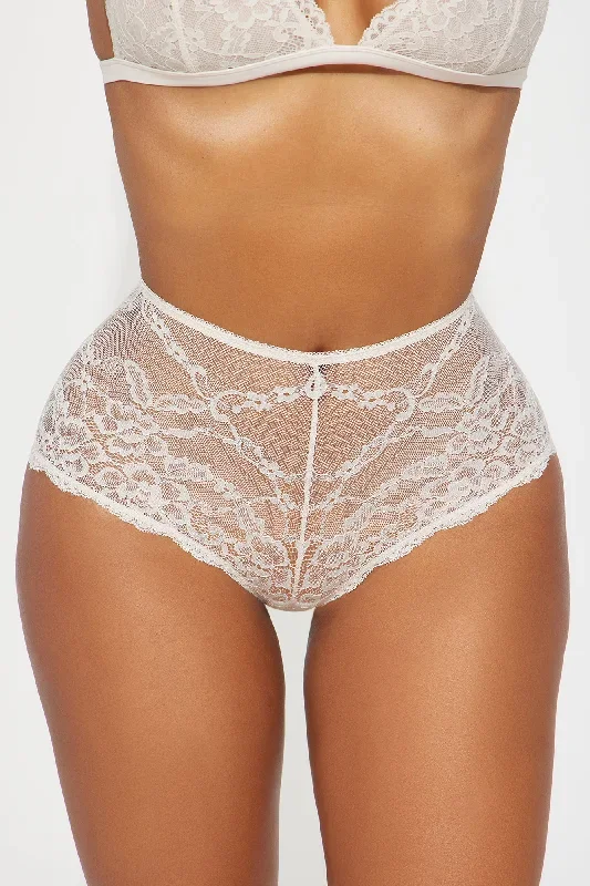 Nova Lace Boyshort Panty - Ivory