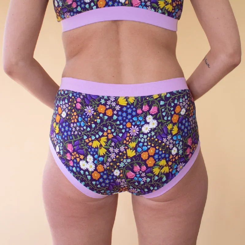 Original Mid Rise Briefs - Wildflowers