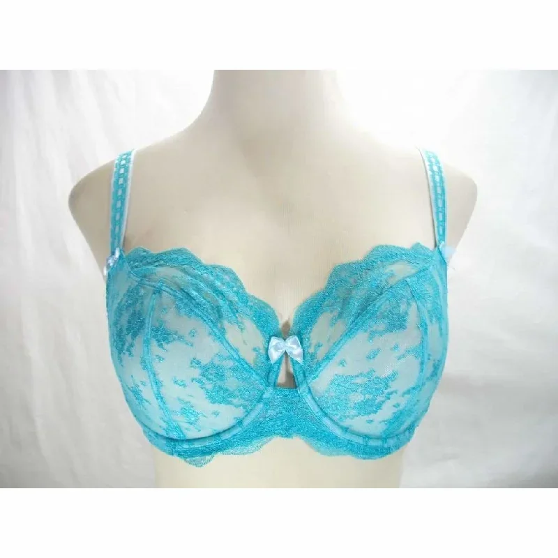 Paramour 115005 by Felina Captivate Unpadded 3 Part Cup Underwire Bra 32C Aquarelle