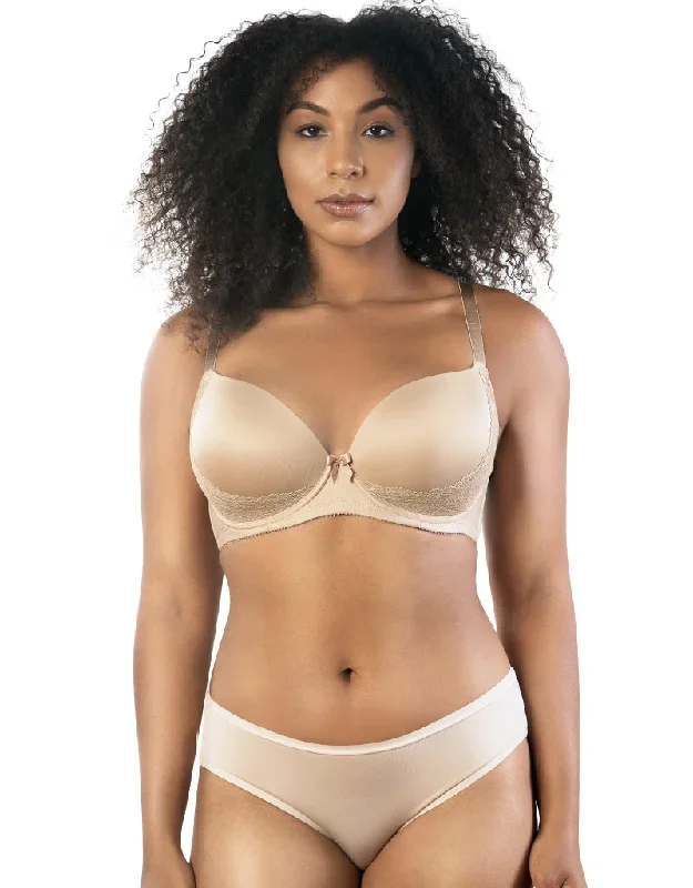 Parfait Casey Plunge T-Shirt Bra European Latte