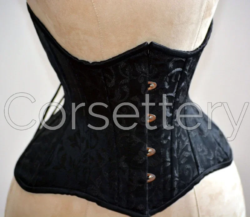 real-double-row-steel-boned-underbust-corset-of-short-design-with-long-hips-made-of-brocade-very-hourglass-waist-training-corset-gothic