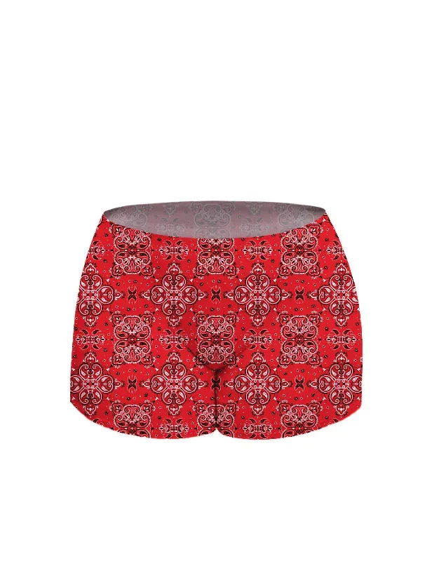 Ruby Paisley Modal Boyshort