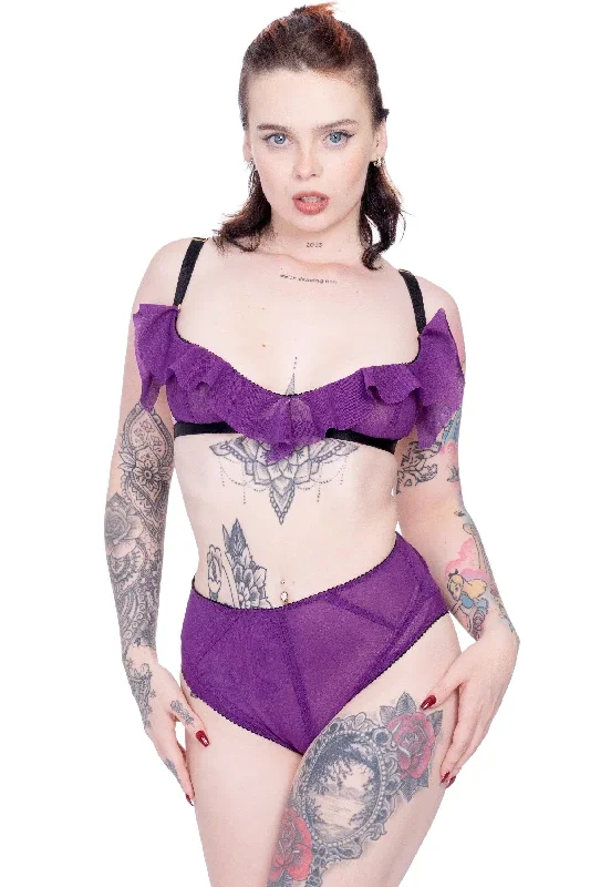 SALEMA mesh lingerie set