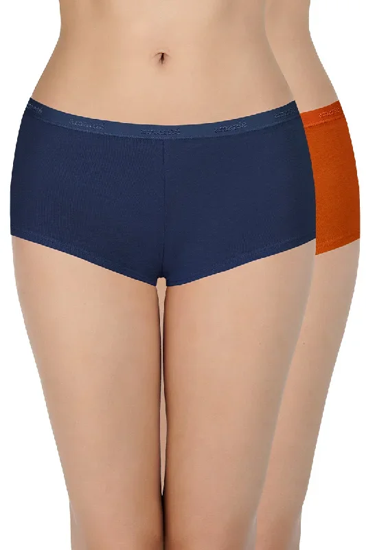 Solid Low Rise Boyshort (Pack of 2)