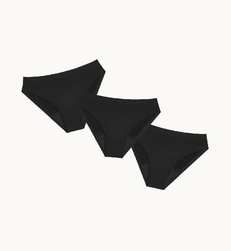 Super Leakproof No-Show Underwear Bikini 3-Pack