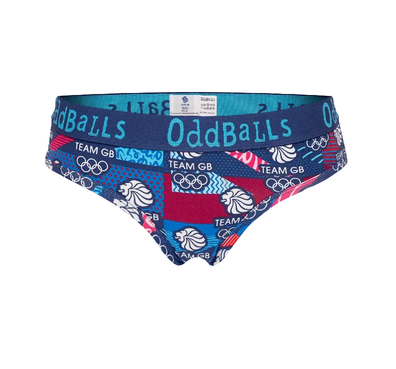 Team GB - Navy - Ladies Briefs