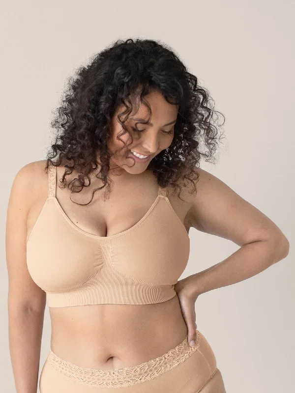 Nellie Sublime Wireless Bra | Beige