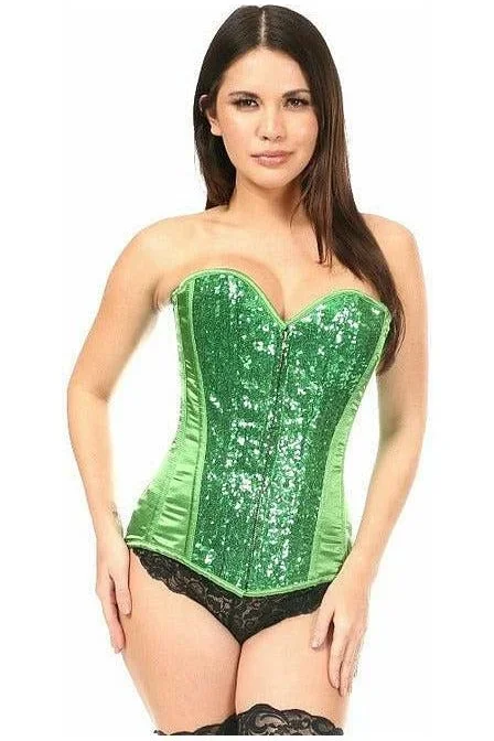 top-drawer-green-sequin-steel-boned-corset