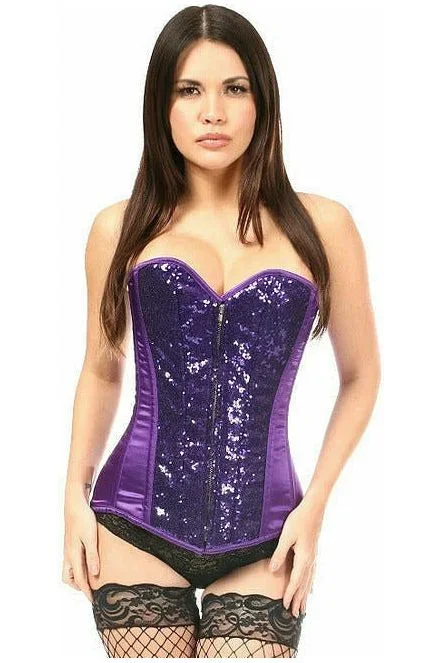 top-drawer-purple-sequin-steel-boned-corset