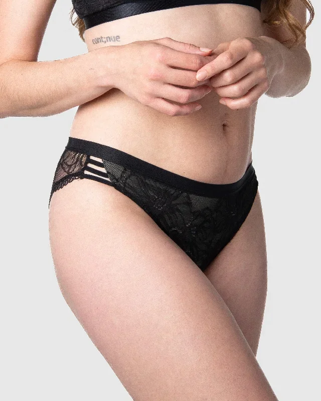 TRUE LUXE BLACK BIKINI BRIEF