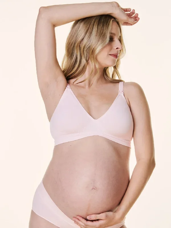 NEW! V-Neck Maternity & Nursing Bra