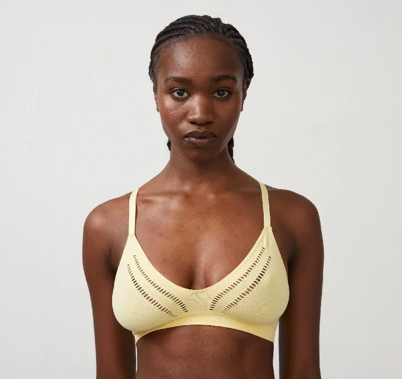 Organic Cotton Seamless Triangle Bra